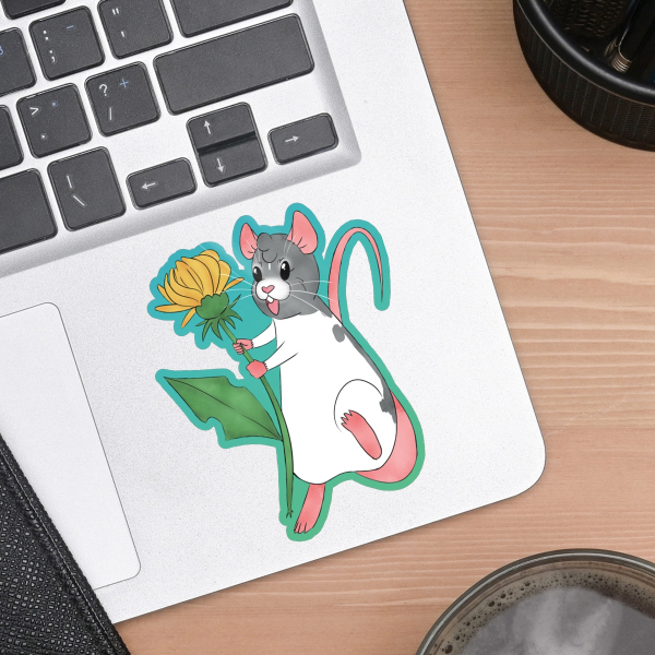 Dandelion Rat sticker
