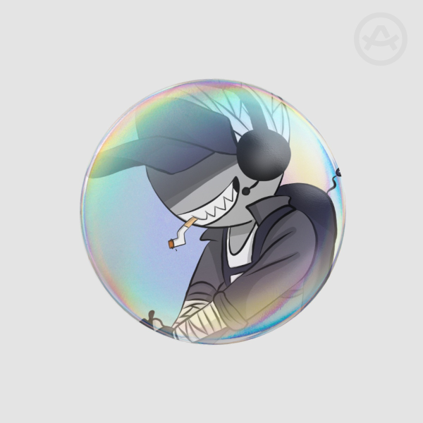 DEIMOS Round Badge