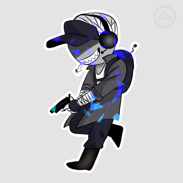 Deimos Cool Sticker
