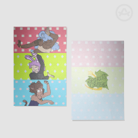 Punchtrio postcard