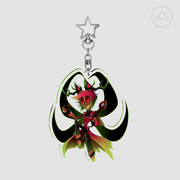 Alastor Fanmade Acrylic Keychain