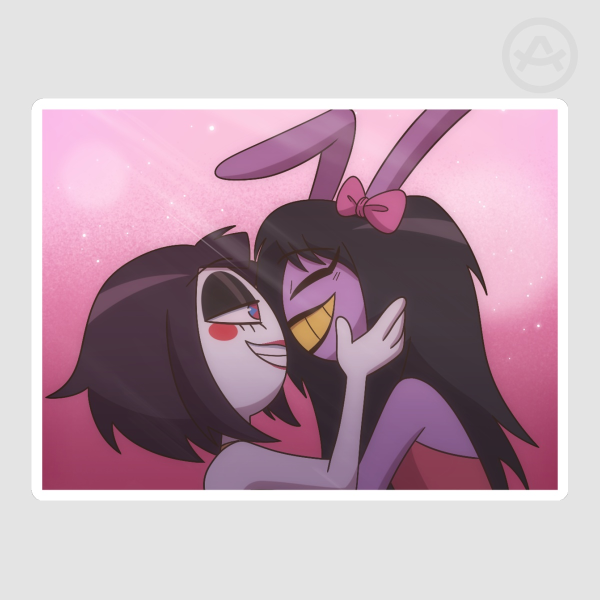 FunnyBunny EASY smile Sticker