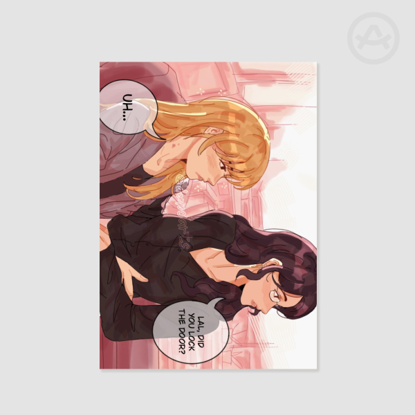 [Enemies with Benefits] Lal and Wine Print