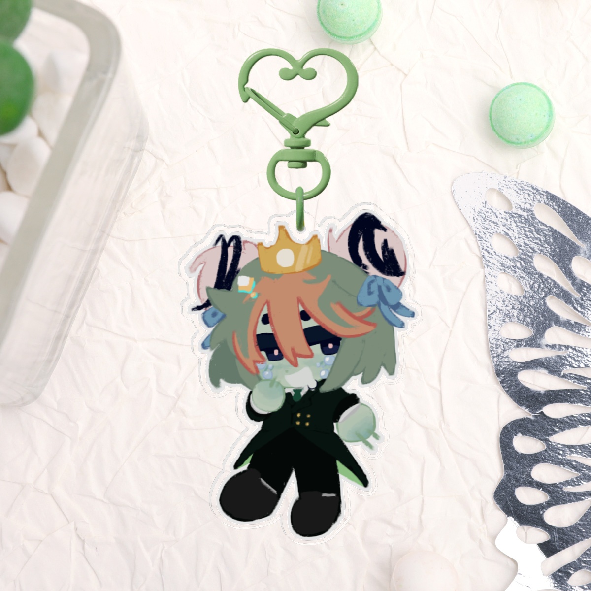 Froggydude Acrylic Keychain