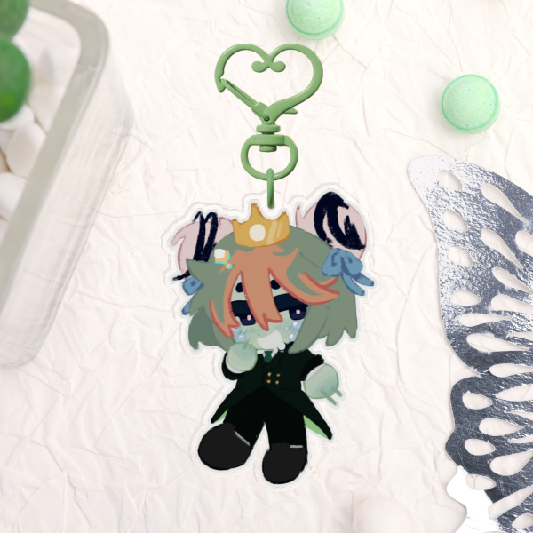 Froggydude Acrylic Keychain
