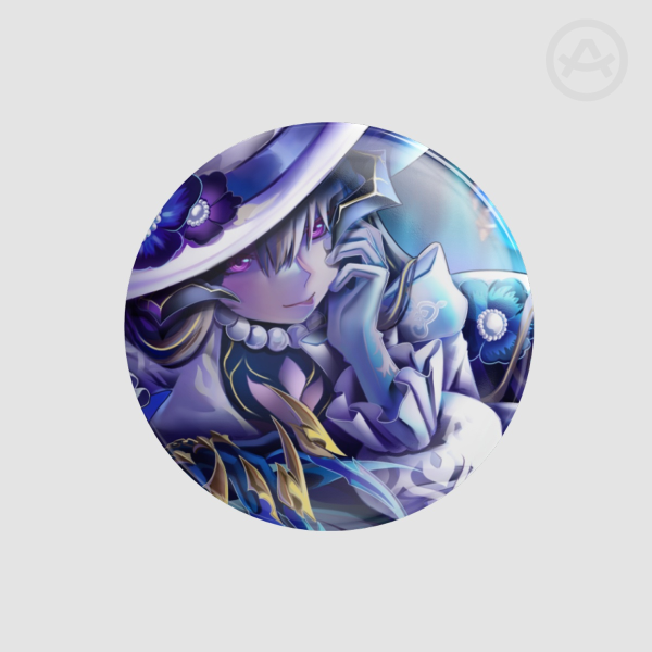 The Dahlia - Honkai Star Rail Round Badge