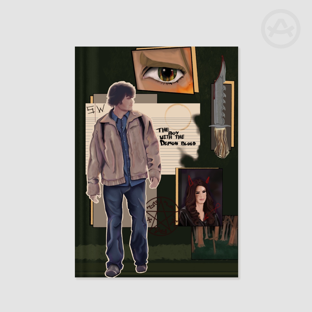 Sam Winchester early seasons poster