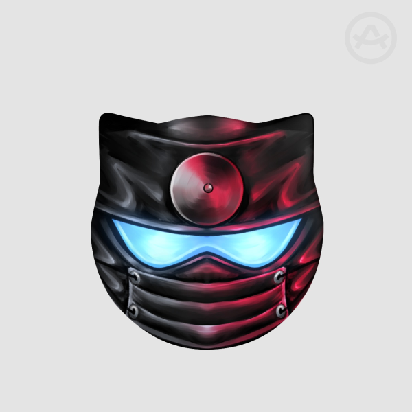 Repo Man Kitty Cat Metal Badge