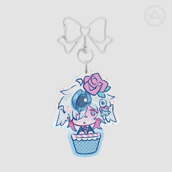 Eggchan keychain