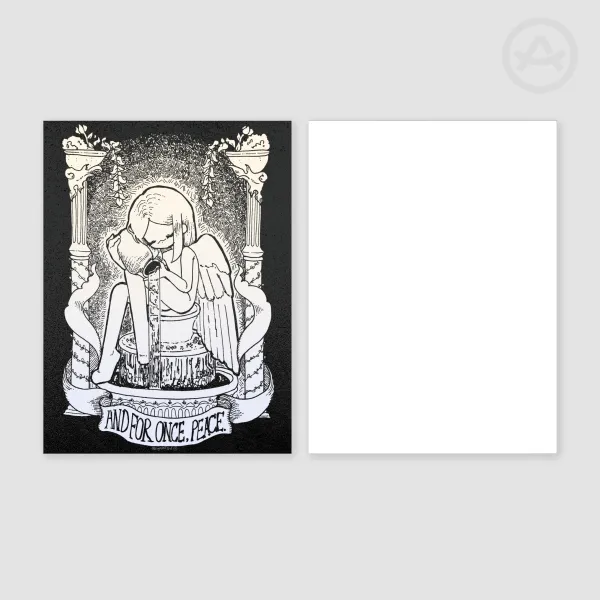 "And For Once, Peace" print