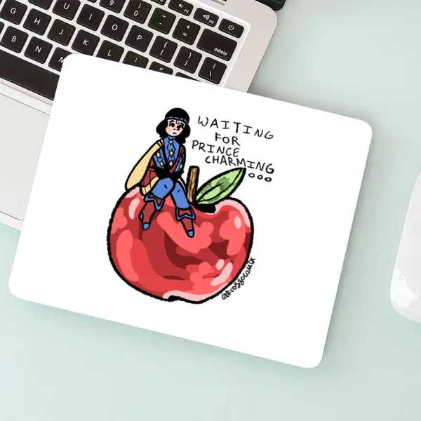 Snow White Square Mouse Pad