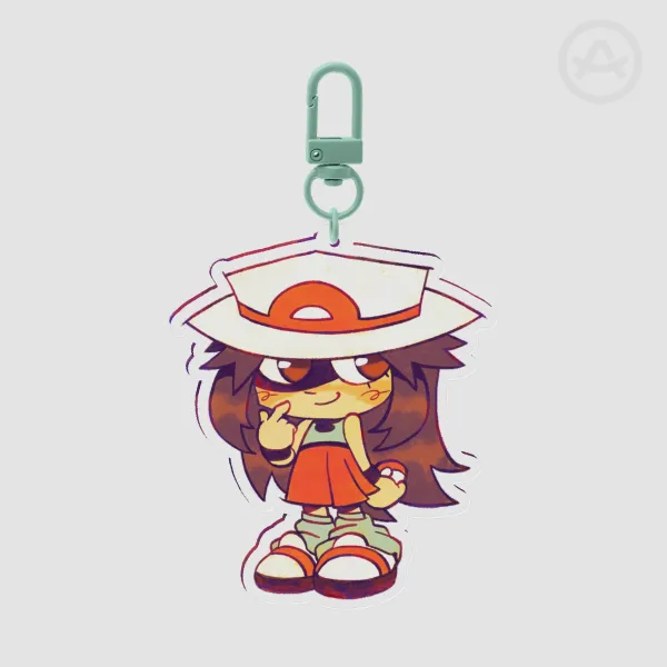 Trainer Leaf Keychain