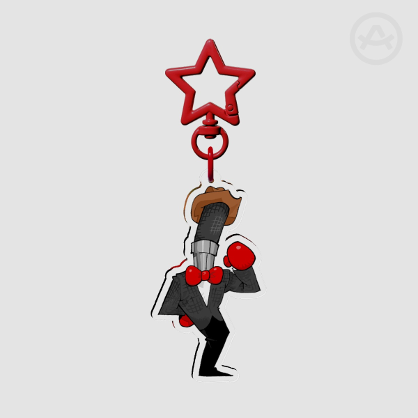 Jongler (Cowboy Mike) Keychain
