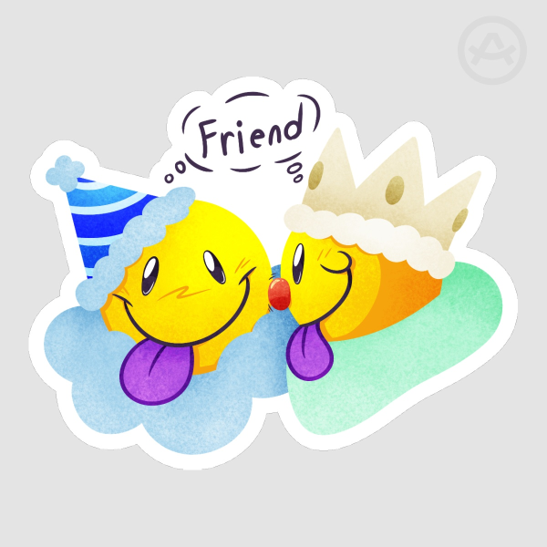 No Personal Space Sticker