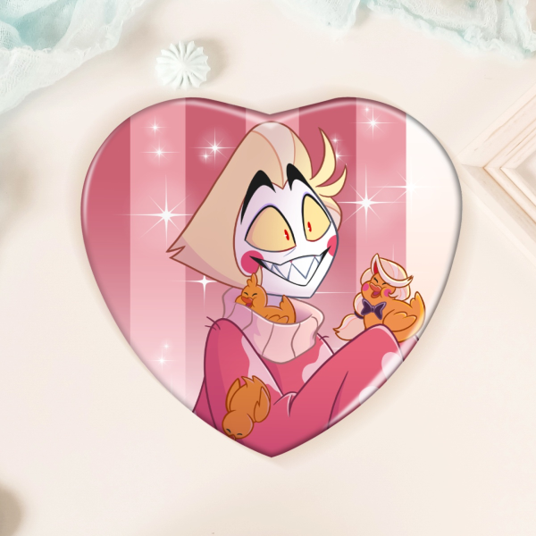 ”Call Me Lu” Lucifer Heart Holo Star Badge