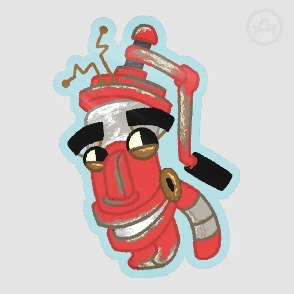 Fender Head Sticker!