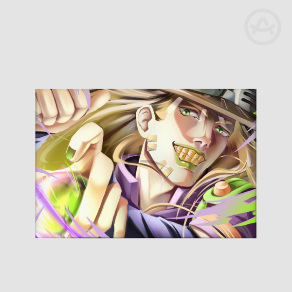 Gyro Zeppeli - Jojo’s Bizarre Adventure Rectangular Badge