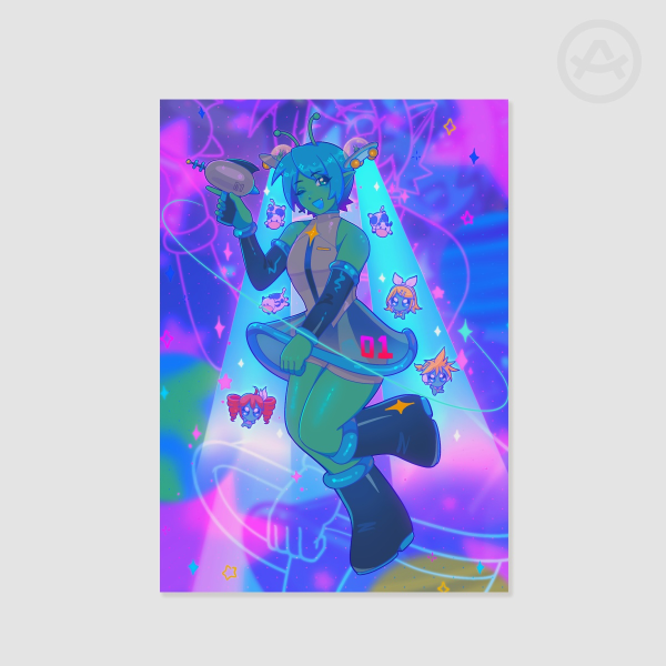 Alien Miku || Poster Printing