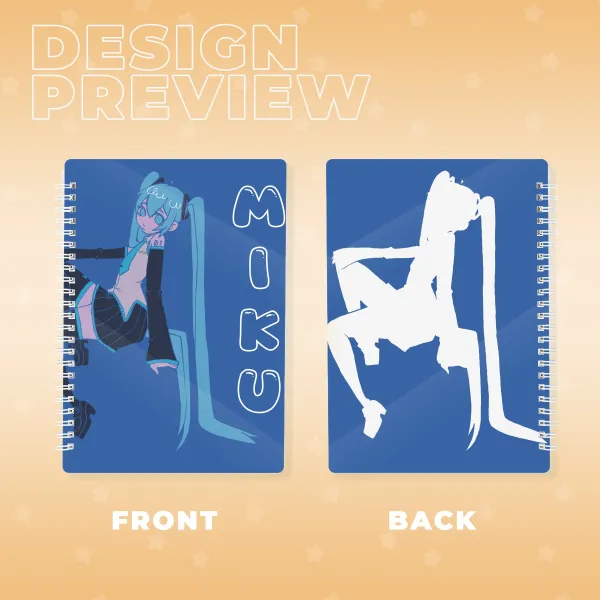 Miku Spiral Notebook
