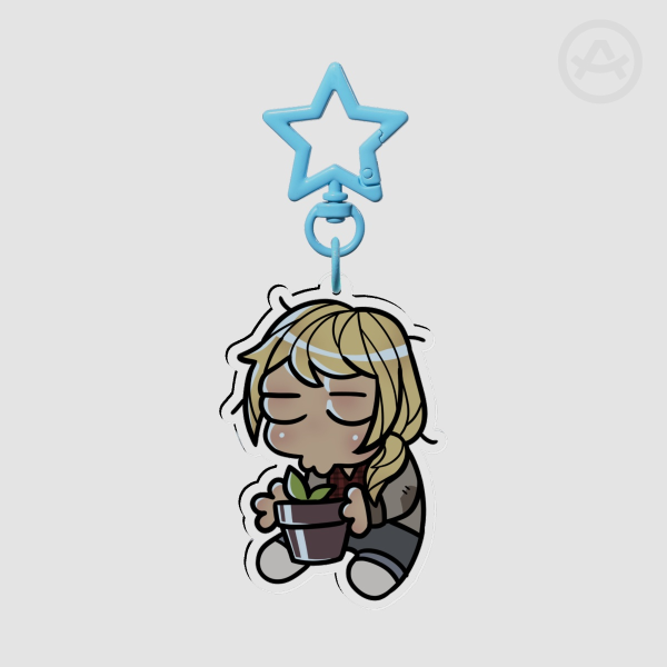 Baby Lawrence Oleander Acrylic Keychain