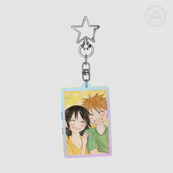 Rainbow Acrylic Keychains