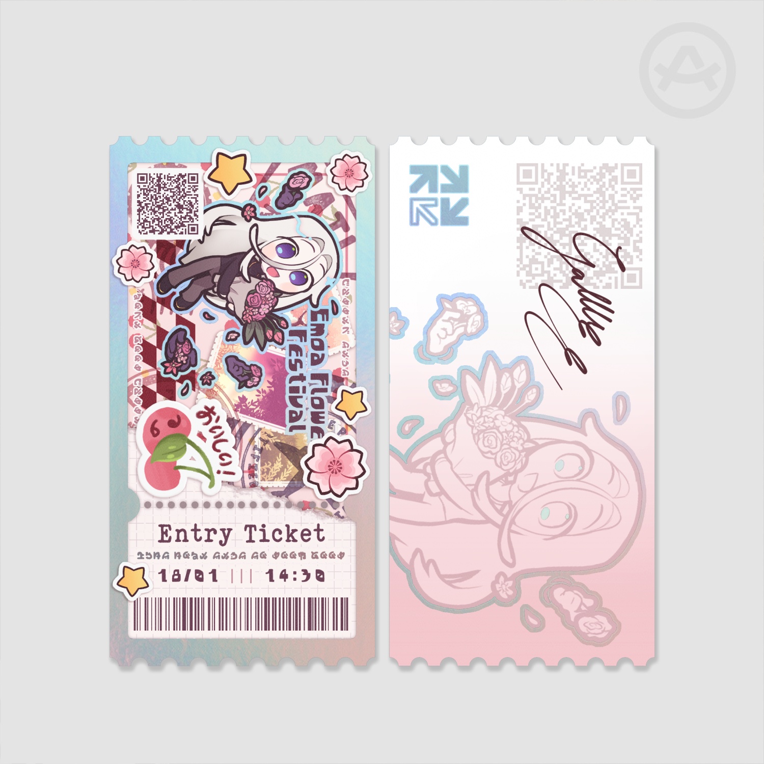 Flower Festival Ticket (Holo)