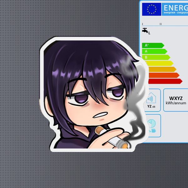 Sebastian Fridge Magnet - Stardew valley
