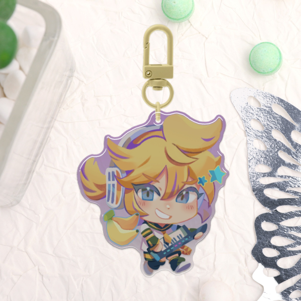 Vocaloid Len Acrylic Keychain