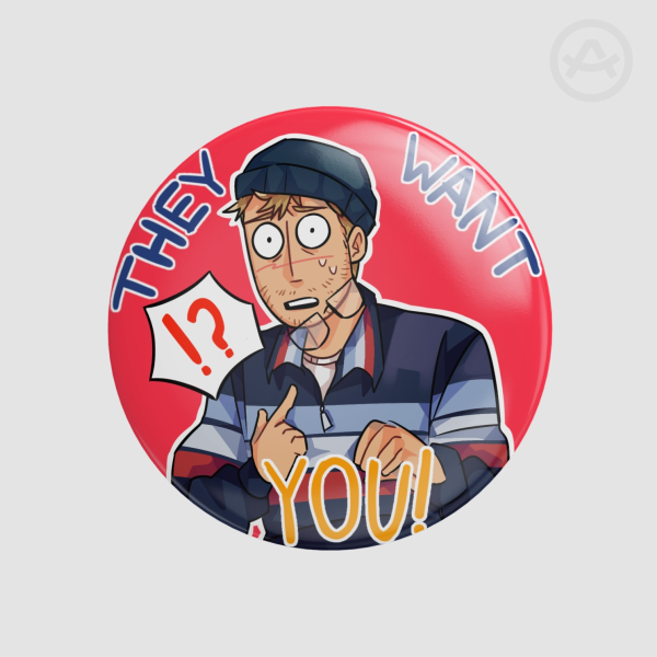 "They want you" Ryland Grace pin