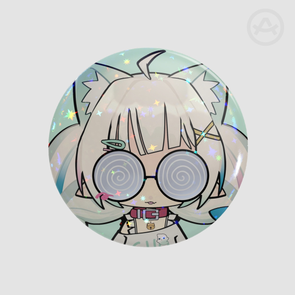 Vtuber MintFantome (Mintotaku) Button Pin