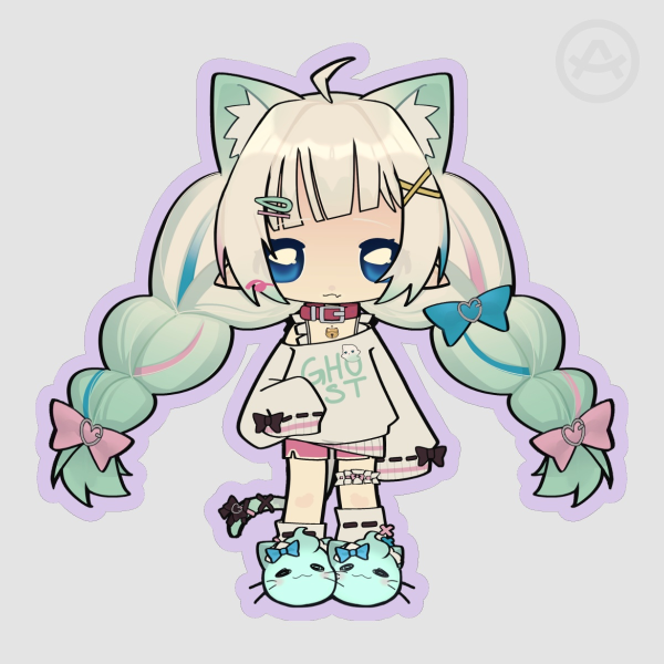Vtuber MintFantome (Mintotaku) Sticker