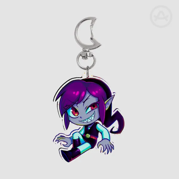 Four Swords Manga Shadow Link Glitter Keychains