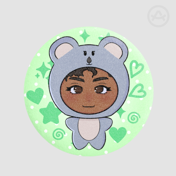 STBV Kauê Koala Plush Badge
