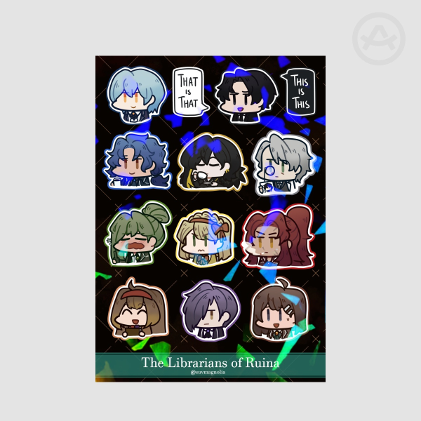 [Library of Ruina] Librarians Sticker Sheet