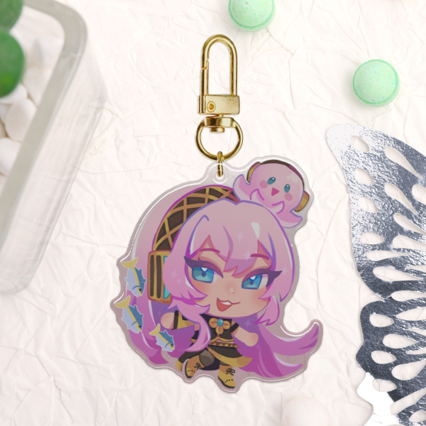 Vocaloid Luka Acrylic Keychain