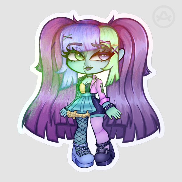 Mari Soul Holo Sticker