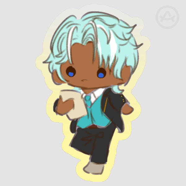 Busy - Kanichi Clear Sticker