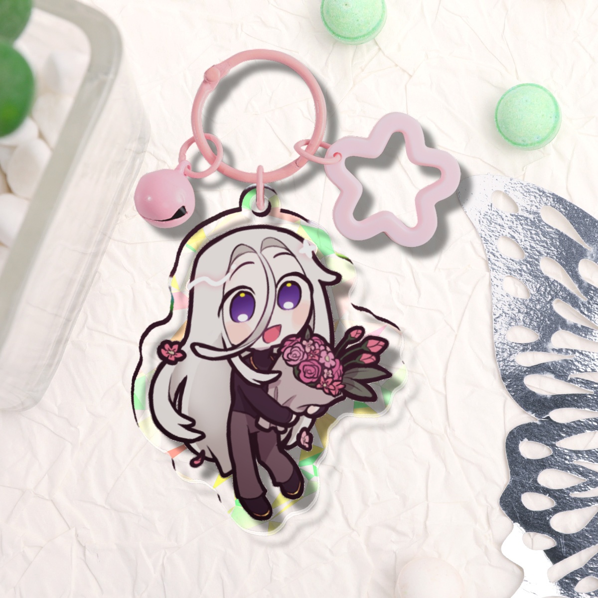 Gabrill Bouquet Keychain