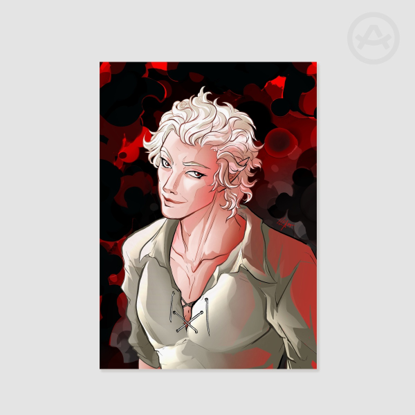 Astarion Baldur's Gate 3 Poster Printing
