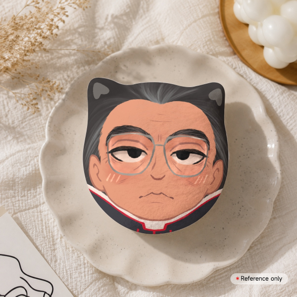 Cardinal Mario Assente Kitty Cat Plush Badge