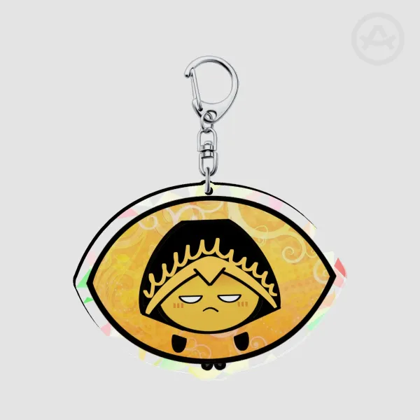Telamon Lemon Keychain
