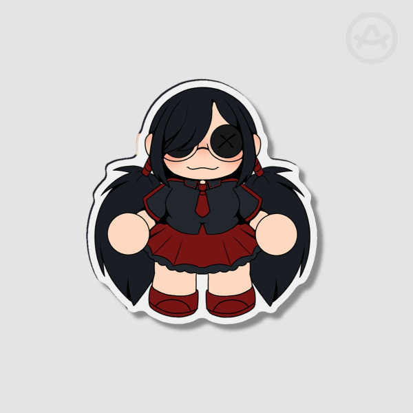 Saya Kisaragi Shaped Fridge Magnet