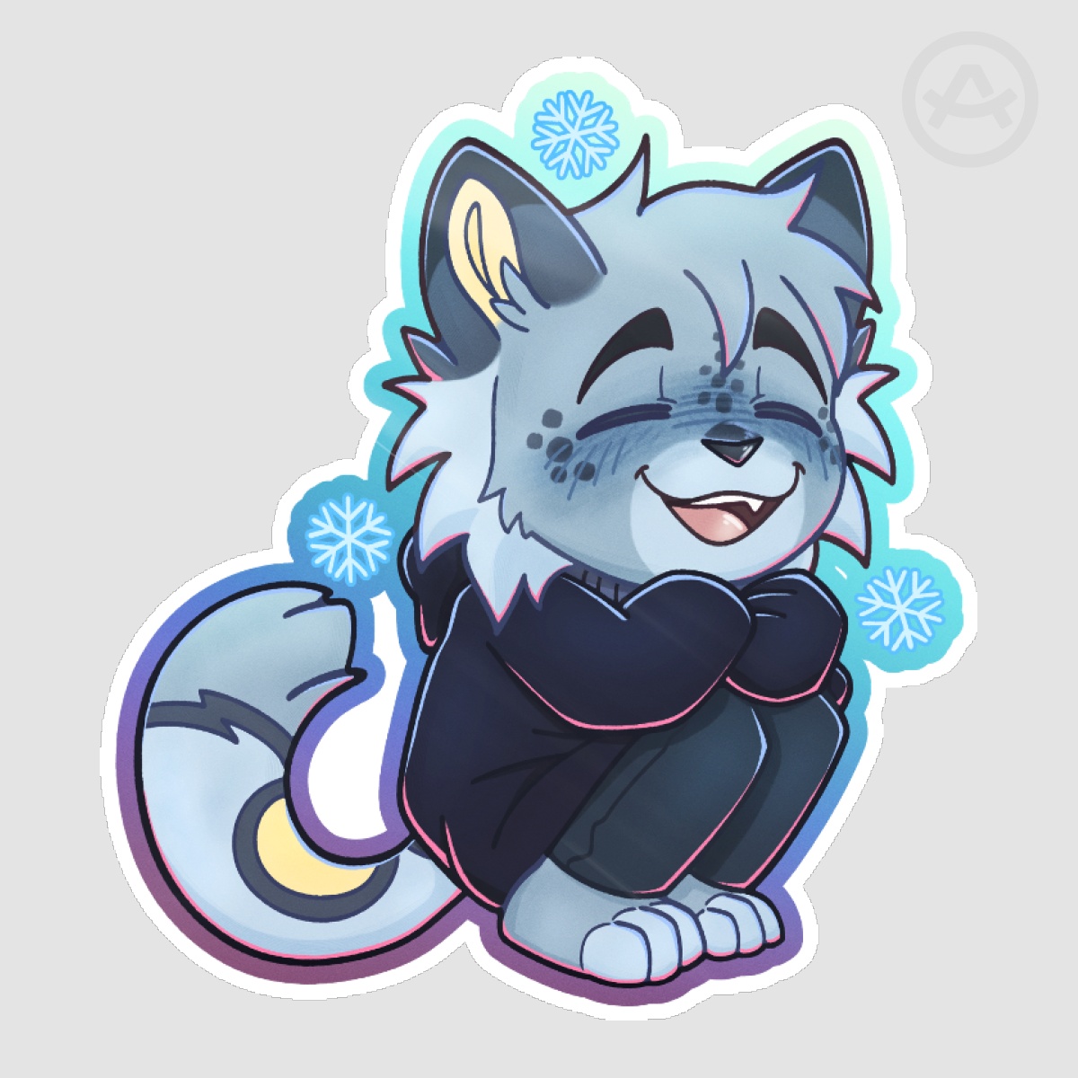 Leo Chibi Sticker