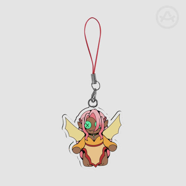 flutterbat Acrylic phone charm