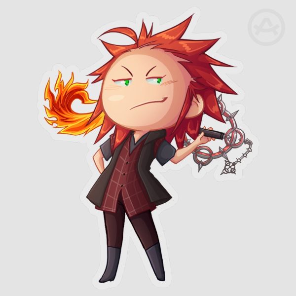 Lea (Clear Cut Sticker)
