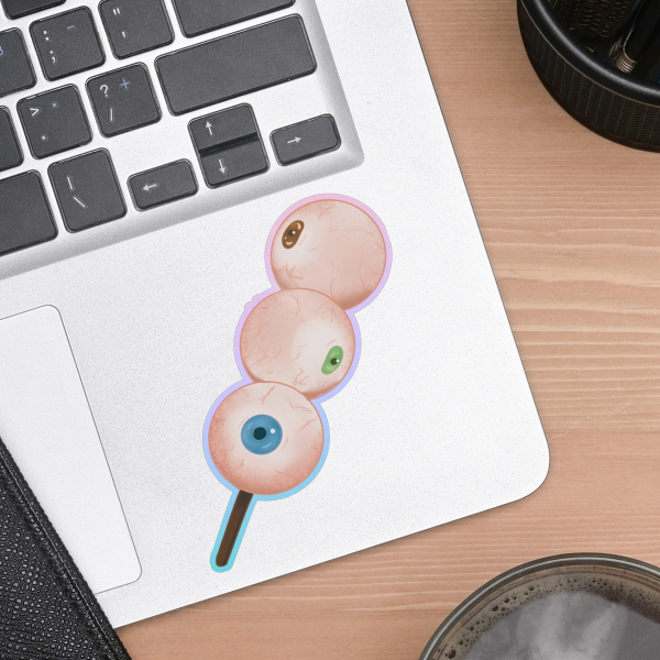 Dango Eyeball Die Cut Stickers