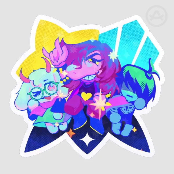 Fun Gang 2.5in Holo Star Sticker