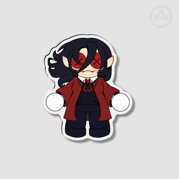 alucard Shaped Fridge Magnet