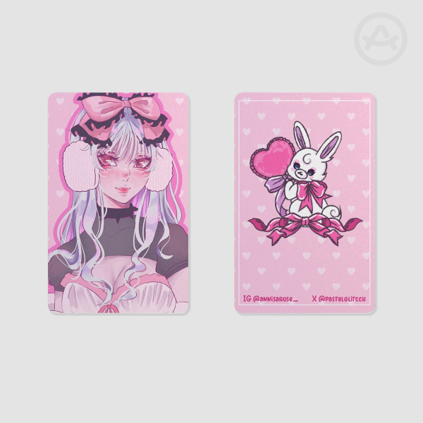 Ribbon Girl Photocard - Pink Version