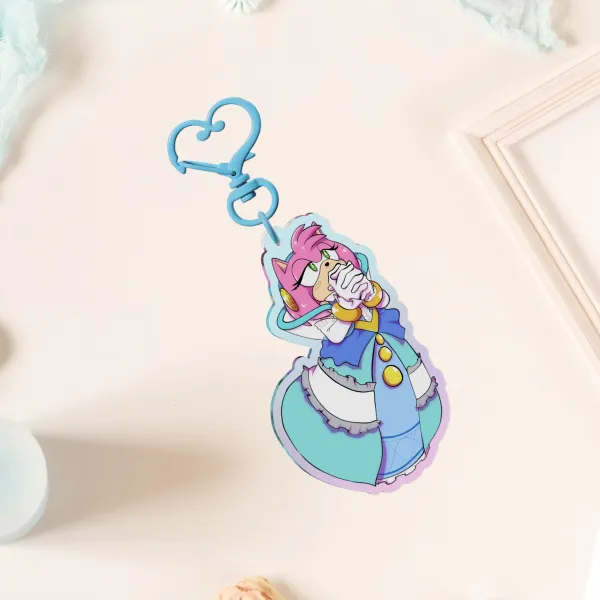 Lady of the Lake (Amy Rose) Rainbow Acrylic Keychain